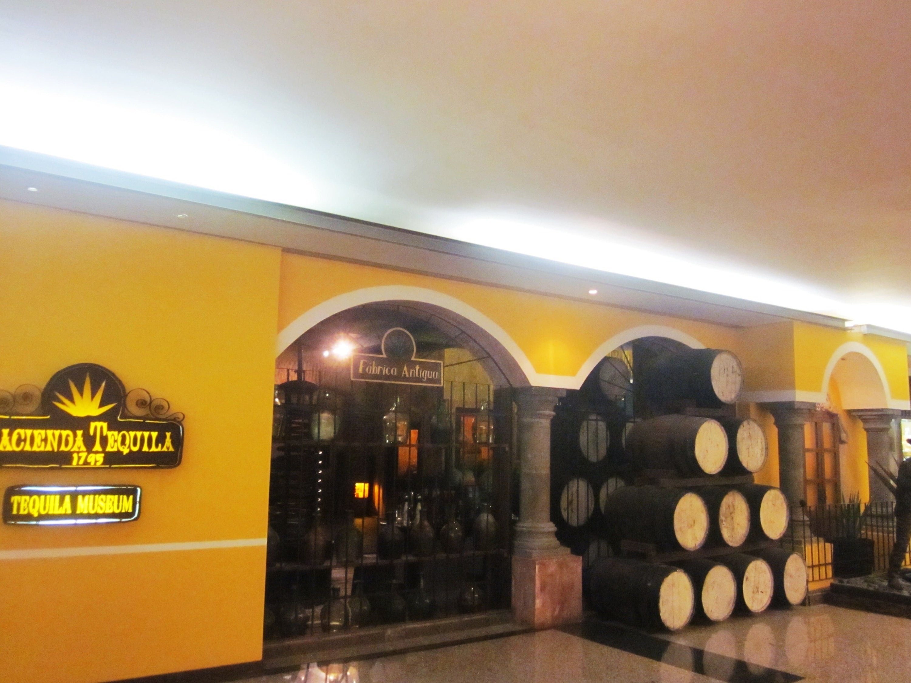 Image of the entrance of Hacienda Tequila and Tequila Museum