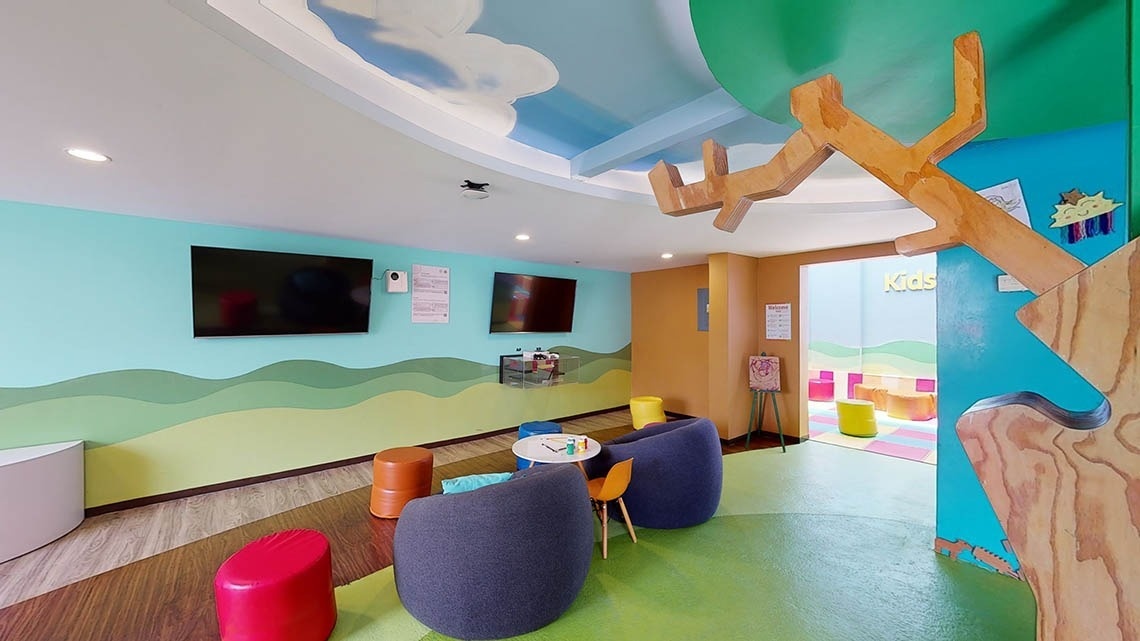 Kids´ Club is the fun area for the little ones at the Park Royal Beach Acapulco Hotel