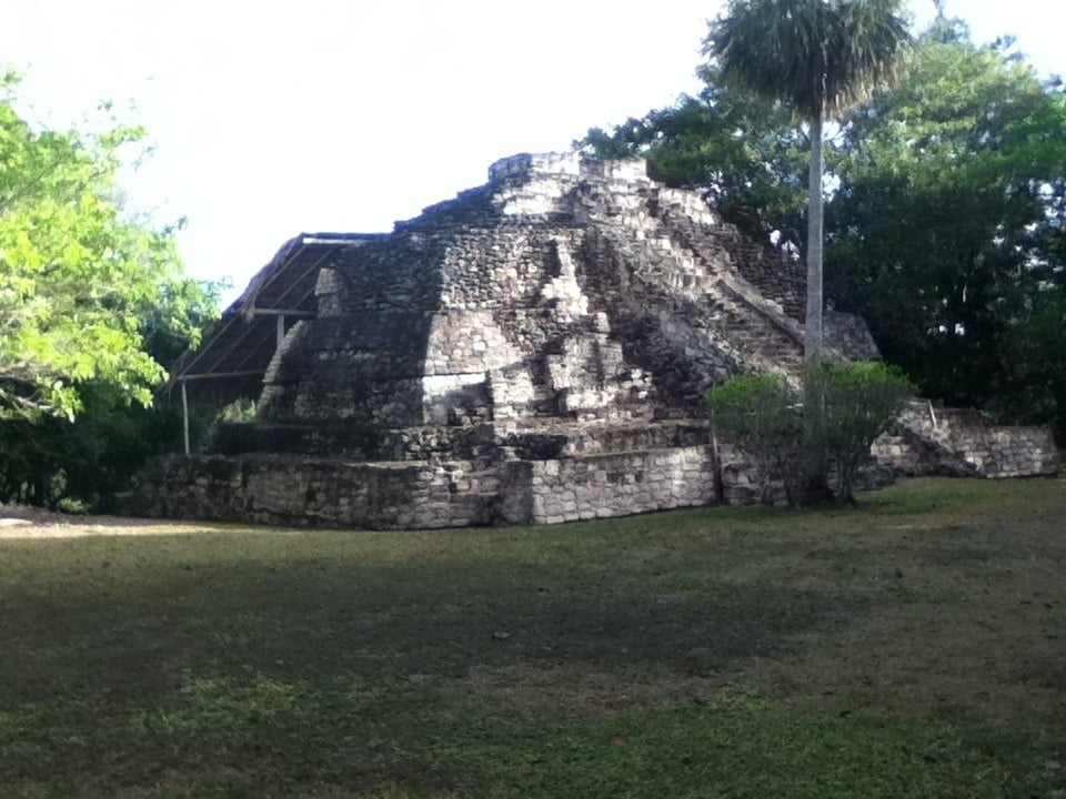 Conjunto arquitetônico Maia do Parque Arqueológico de Cozumel