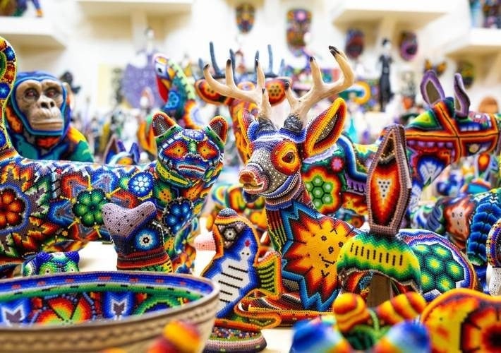 O mundo Huichol na palma de sua mão