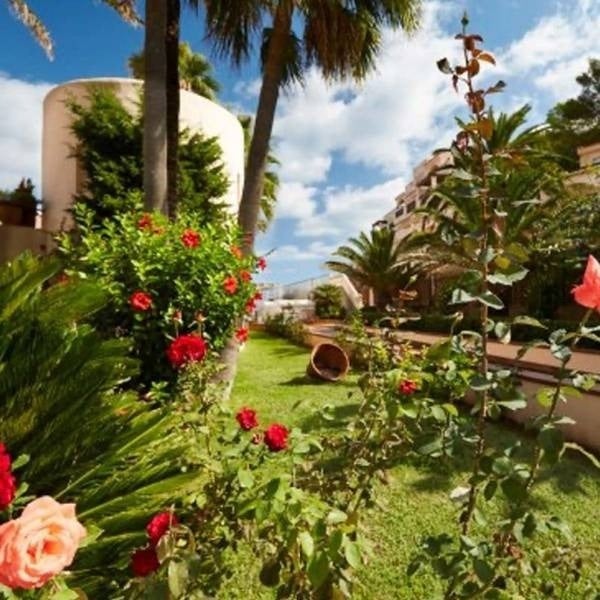 Gardens around the Homestay Club Cala Puerto Rico