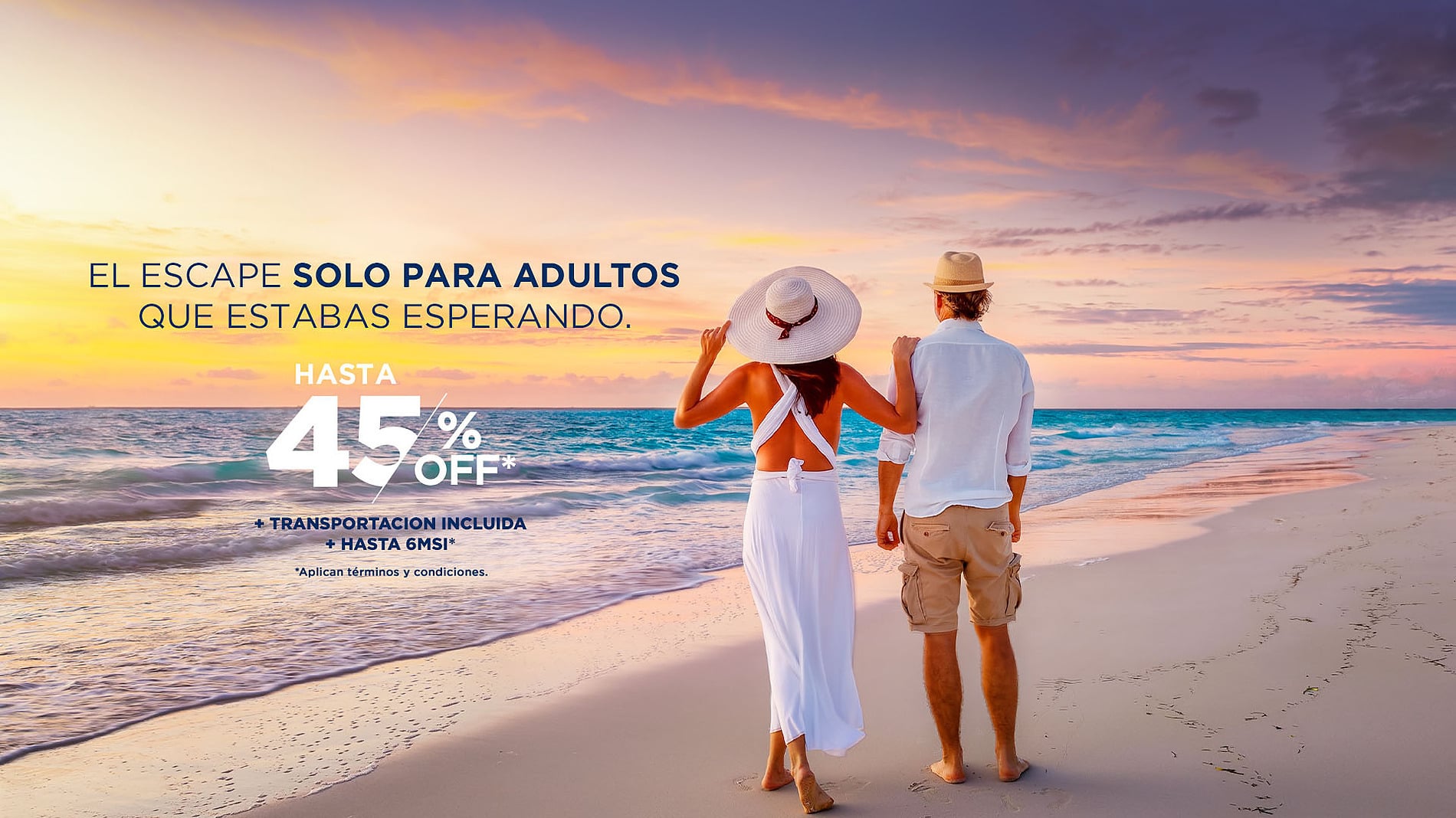Royal Select: 50% de descuento en tu viaje al Caribe Mexicano. ¡Viajar nunca fue tan HOT! 