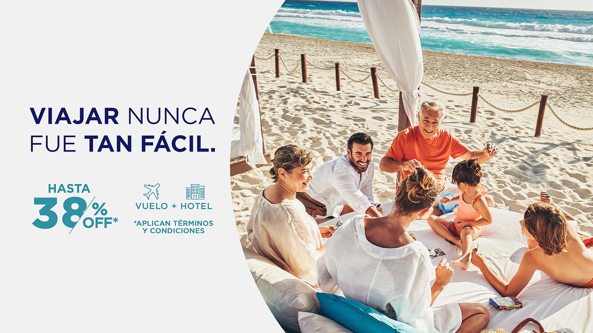 Viajar nunca fue tan fácil con Hotel Grand Park Royal Cancún | Caribe Mexicano | Web oficial: ¡hasta 38% de descuento en vuelos + hotel!