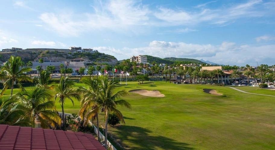 Campos de golfe em Baja California Sur no México