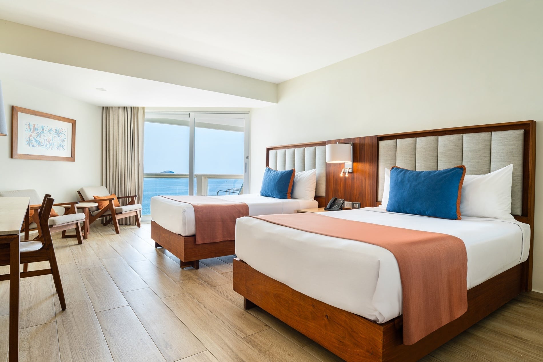 Habitación doble con vista al mar en Hotel Park Royal Beach Ixtapa | Pacífico Mexicano | Web oficial.