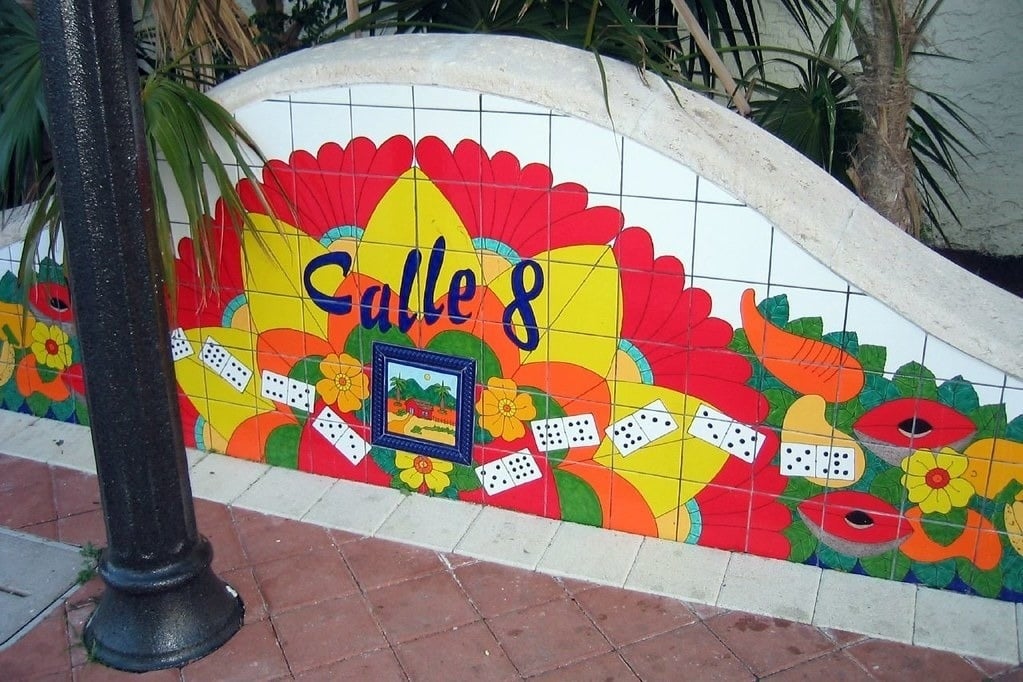 Calle ocho de Miami