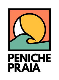 un logotipo para un camping en el lago caspe con una estrella .