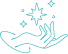 un pixel art de una mano sosteniendo una estrella .