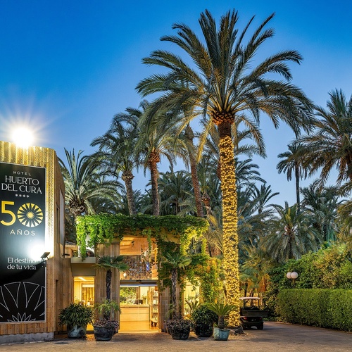 the hotel huerto del cura is celebrating its 50th anniversary