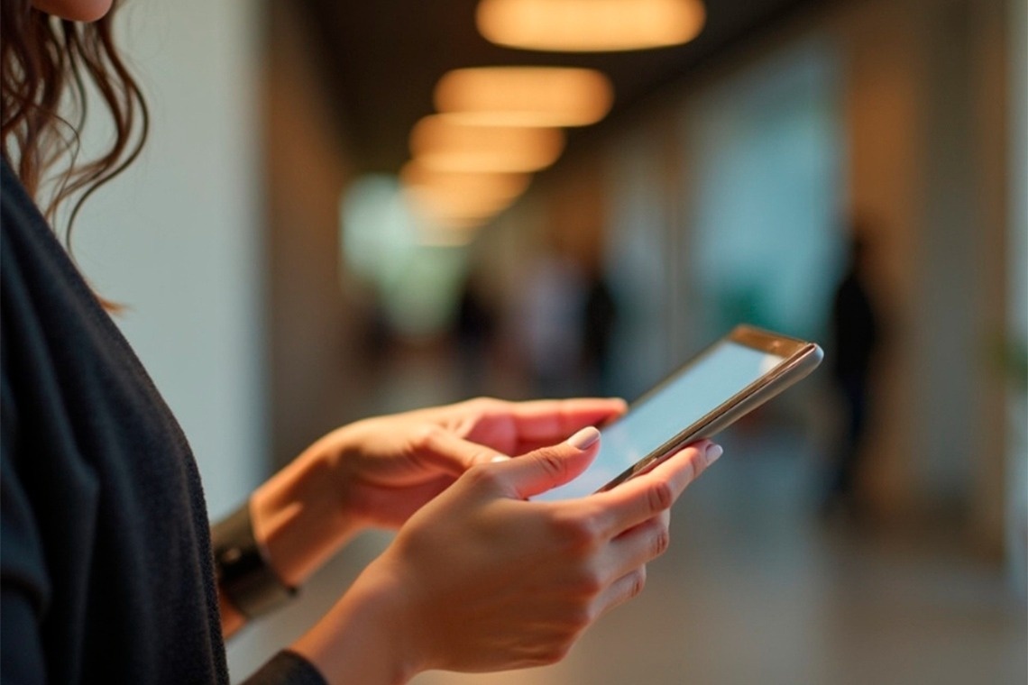 una representación artística de un restaurante con mesas y sillas y un bar .