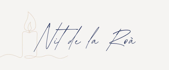 un logotipo con una vela y las palabras nit de la roi