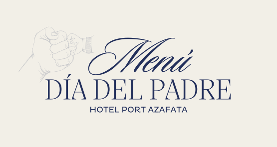 el logotipo del día del padre del hotel port azafata