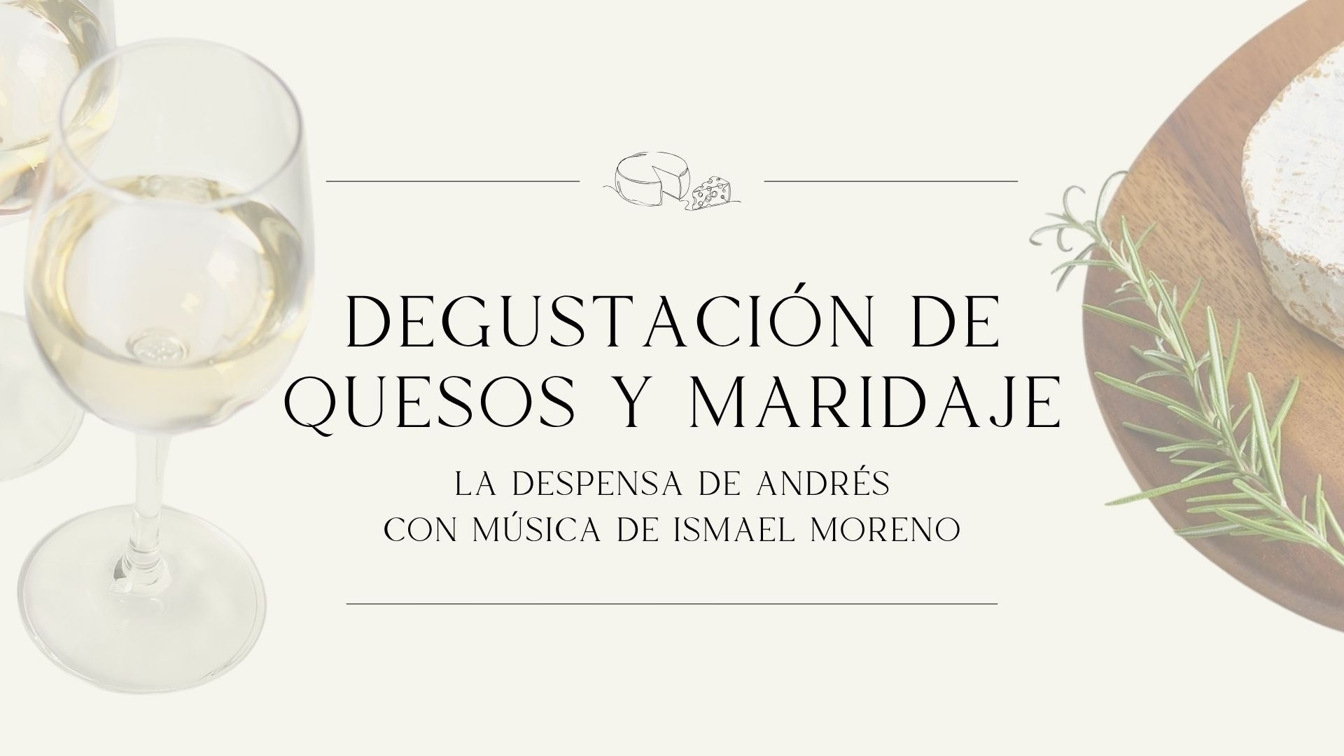 Degustación de quesos y maridaje con música en vivo. Port Hotels: Corporativa