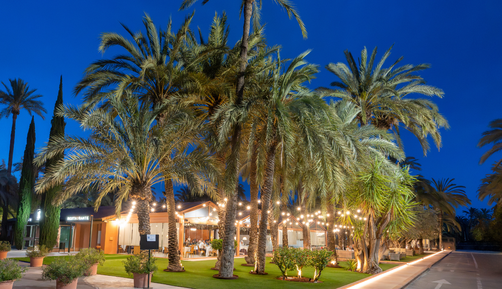 Port Hotels: Corporativa. Velas acesas e decoração festiva.