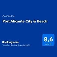 un cartel azul que dice 