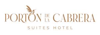 Logo Portón de la Cabrera Suites Hotel.