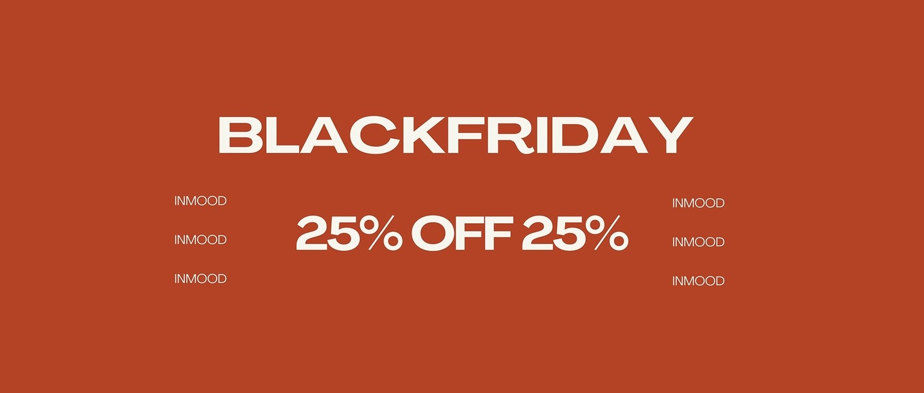 a red background with the words black friday 25 % off 25 %