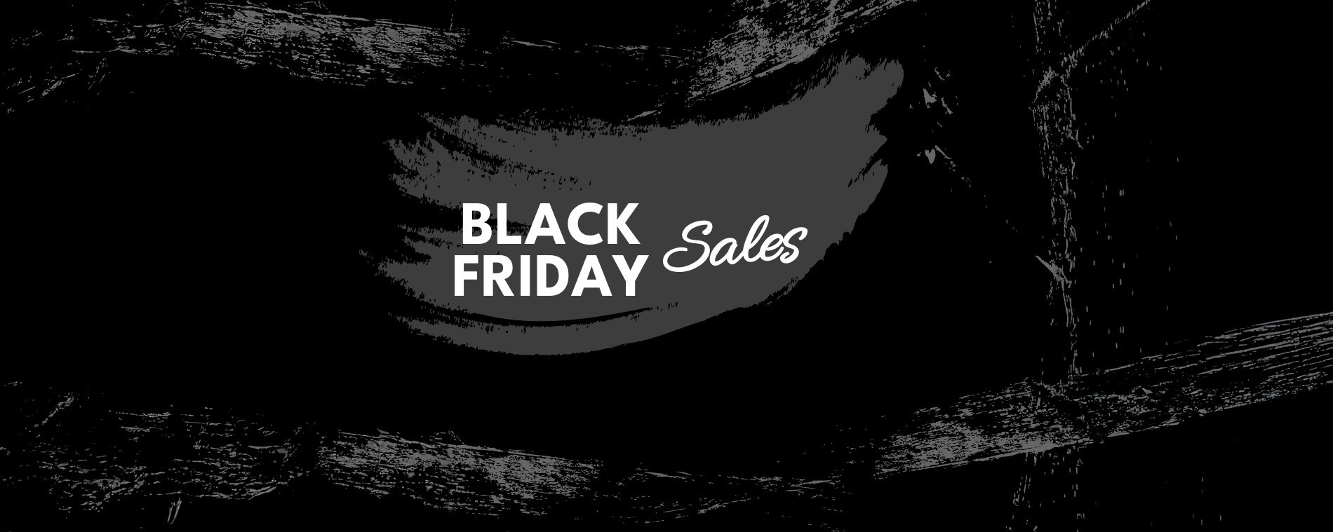 a black background with white text that says black friday sales