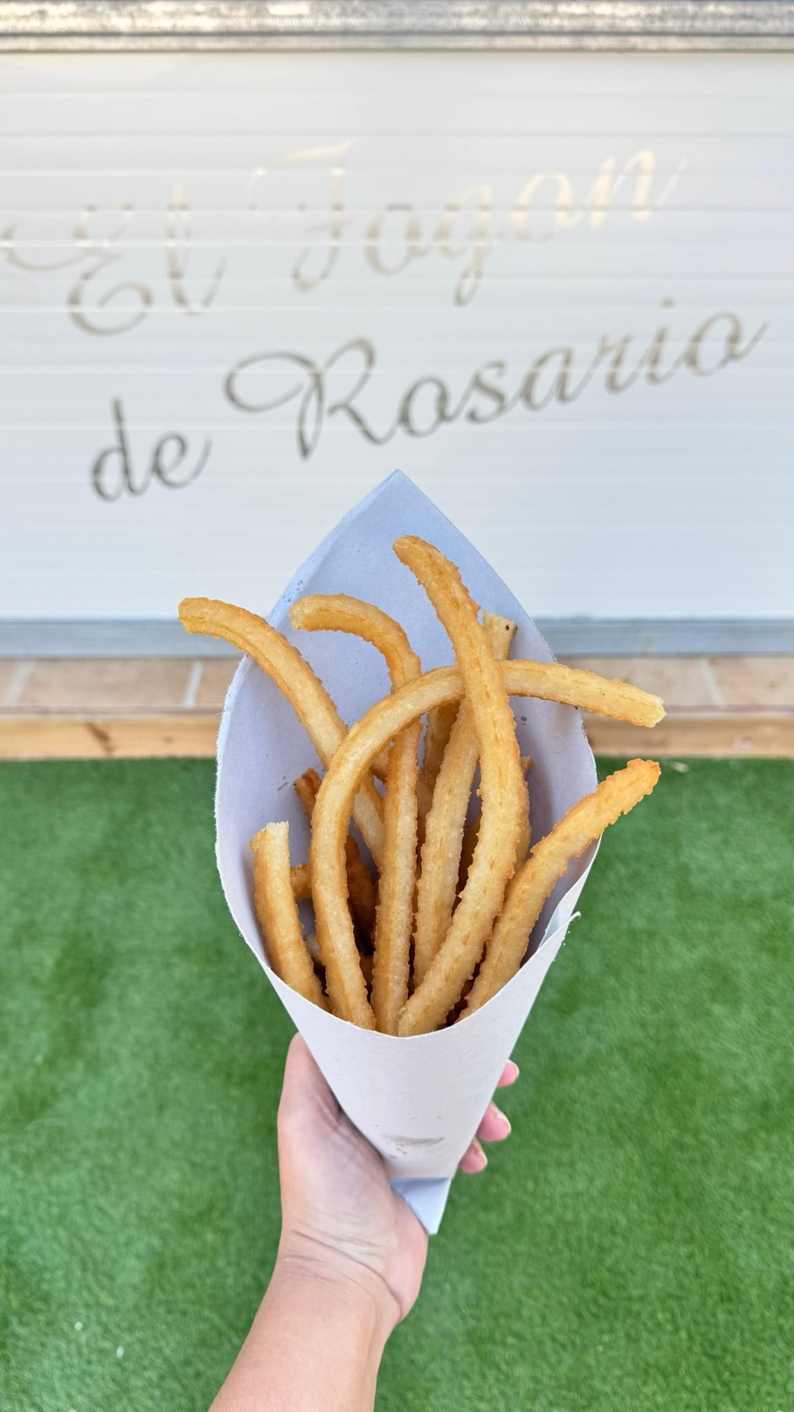 Taiga: Corporativa - Churros frais au camping Taiga Conil.