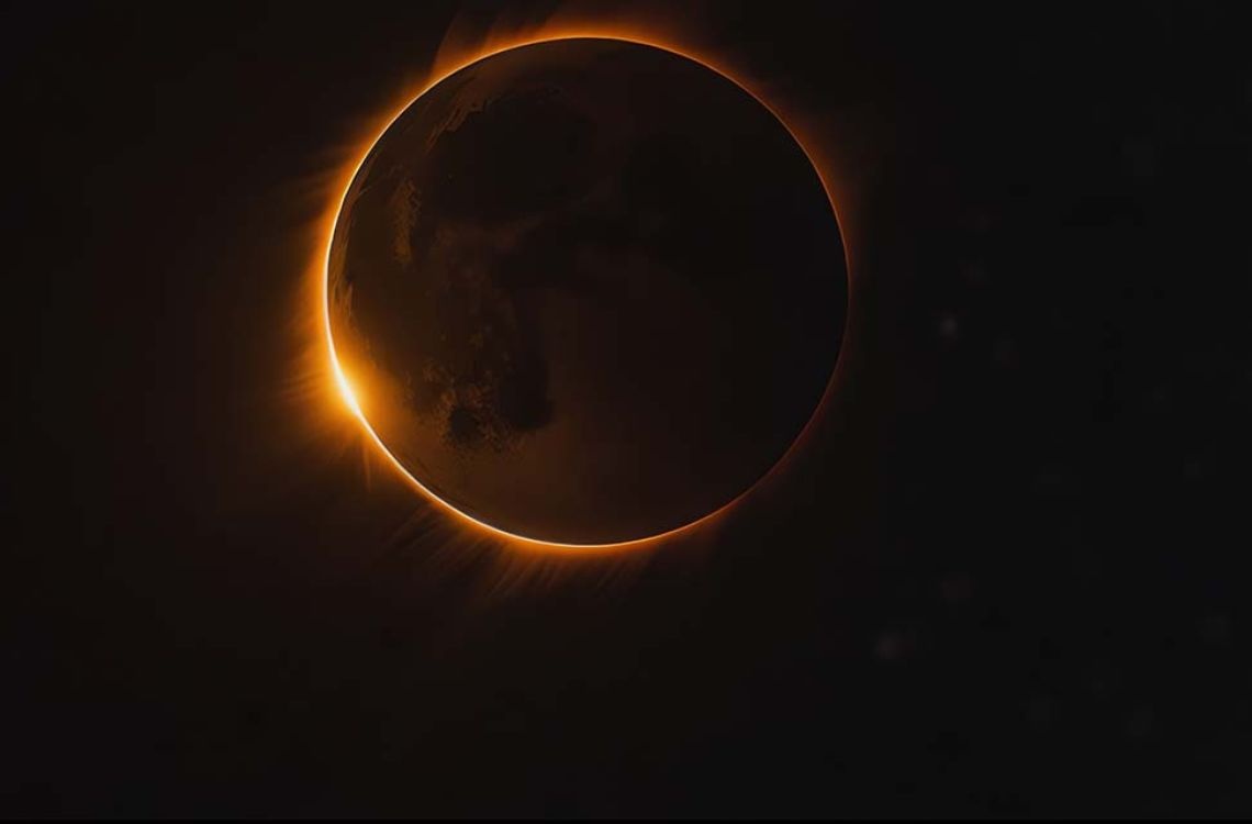 Eclipse solar: una vista espectacular desde Taiga.