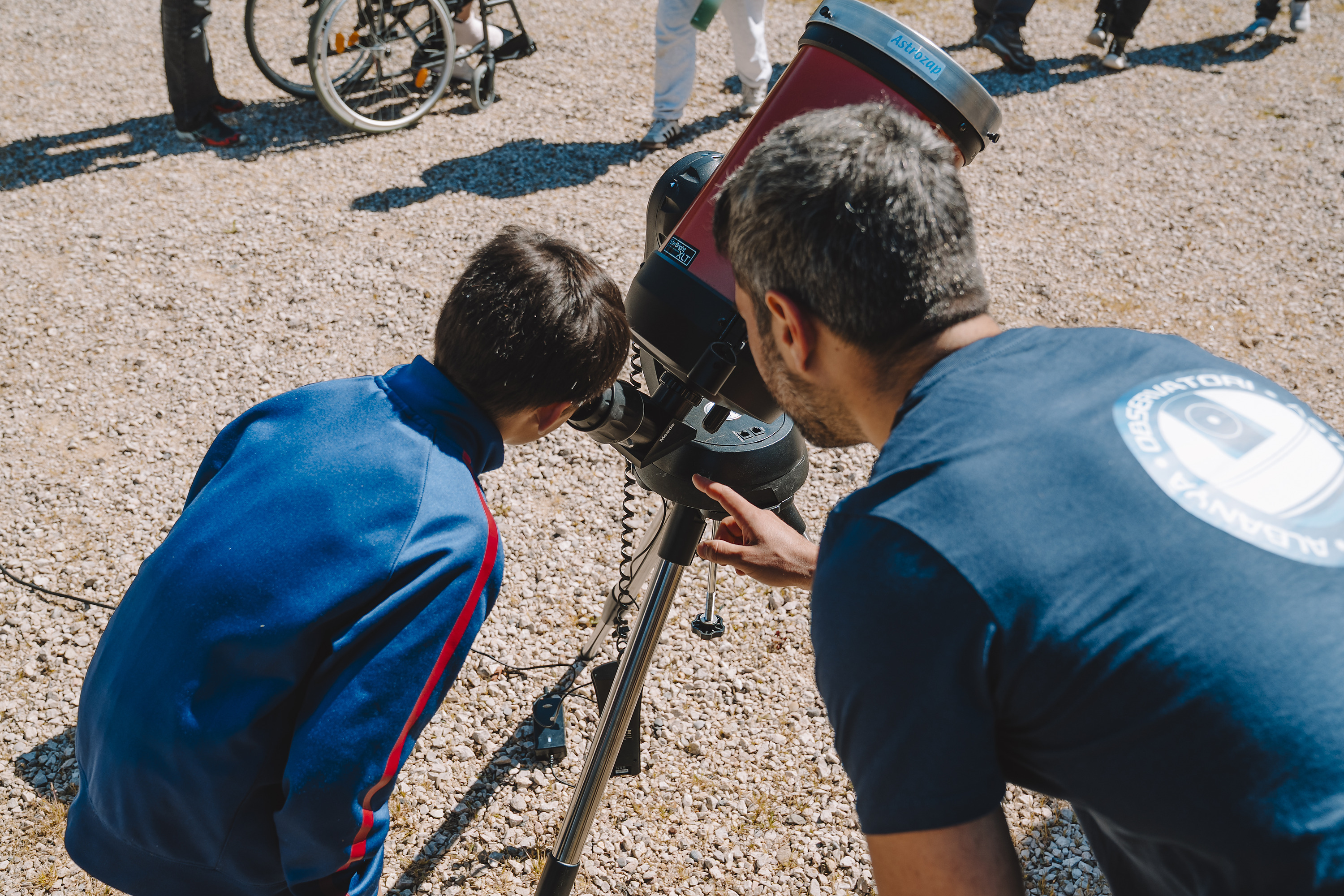 Taiga: Explore the cosmos with our panoramic telescope.