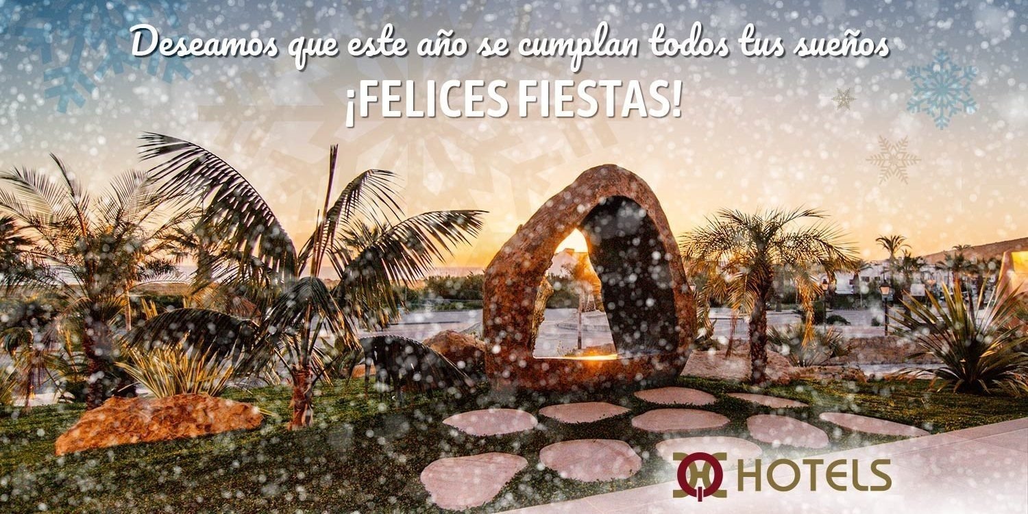 Q hotels les desea unas felices fiestas