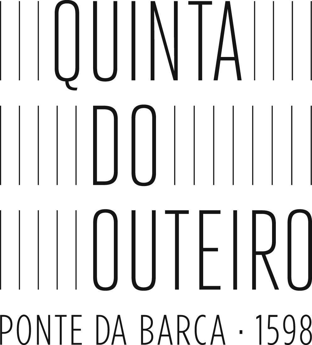 quinta do outeiro ponte da barca 1598 é escrito em um fundo preto