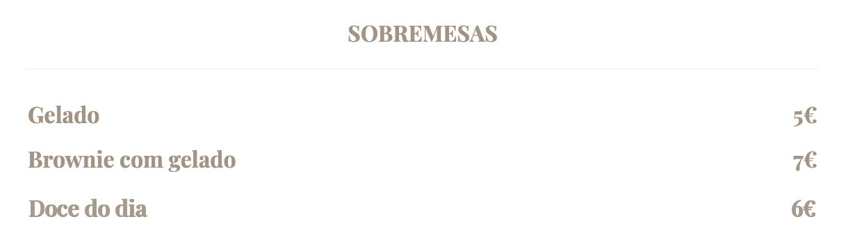 sobremesas
