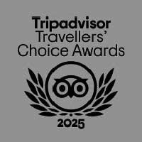 le logo des prix Travellers' Choice de TripAdvisor.