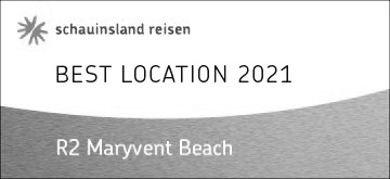 a sign that says best location 2021 r2 maryvent beach