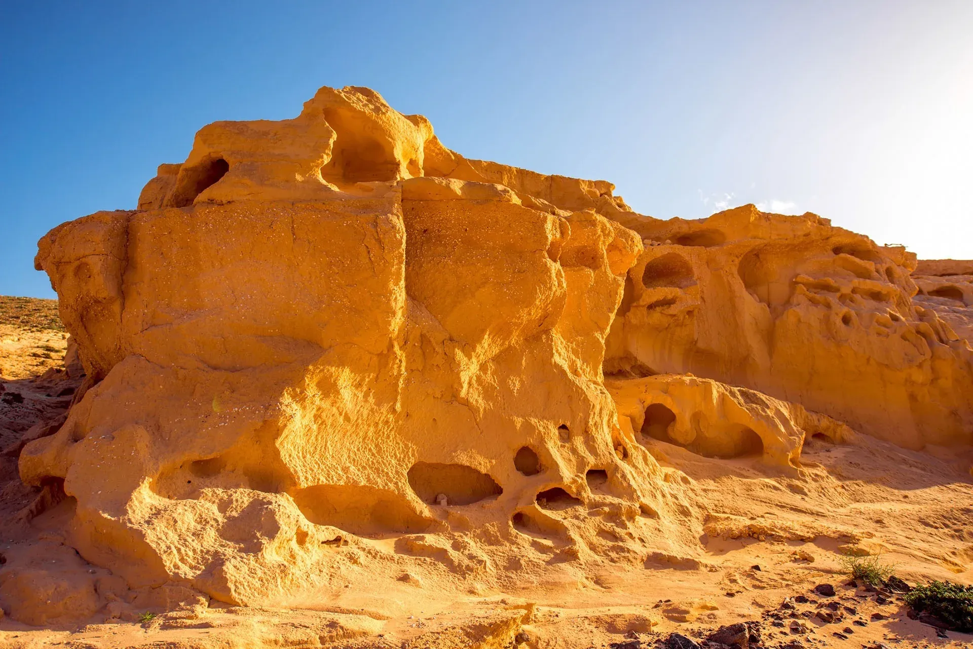 Spectacular landscapes in Fuerteventura