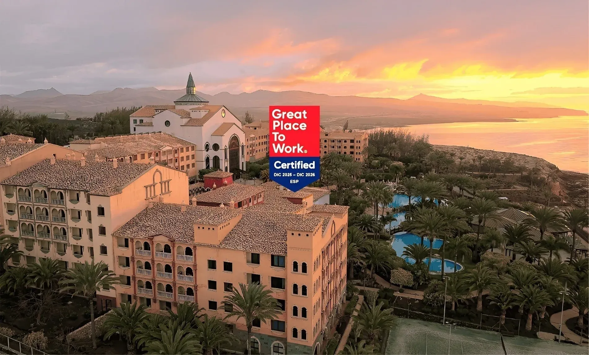 Edificio con certificación 'Great Place To Work' de R2 Hotels. ¡Trabaja con nosotros!