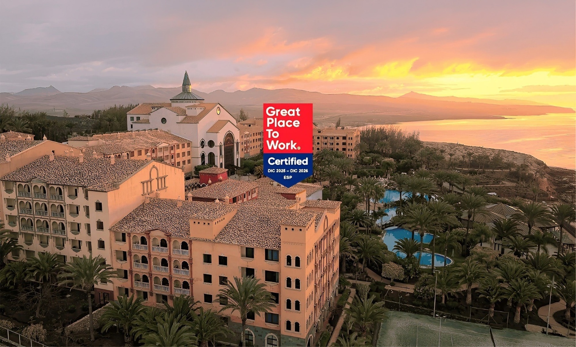 Edificio con certificación 'Great Place To Work' de R2 Hotels. ¡Trabaja con nosotros!