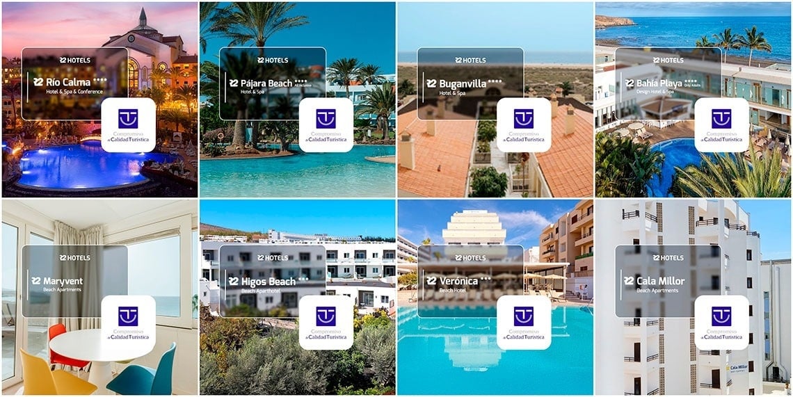 R2 Hotels: Collection of high-quality accommodations and vacation resorts.