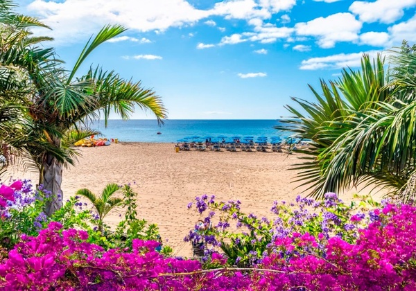 a woman taking a picture of a building with a camera