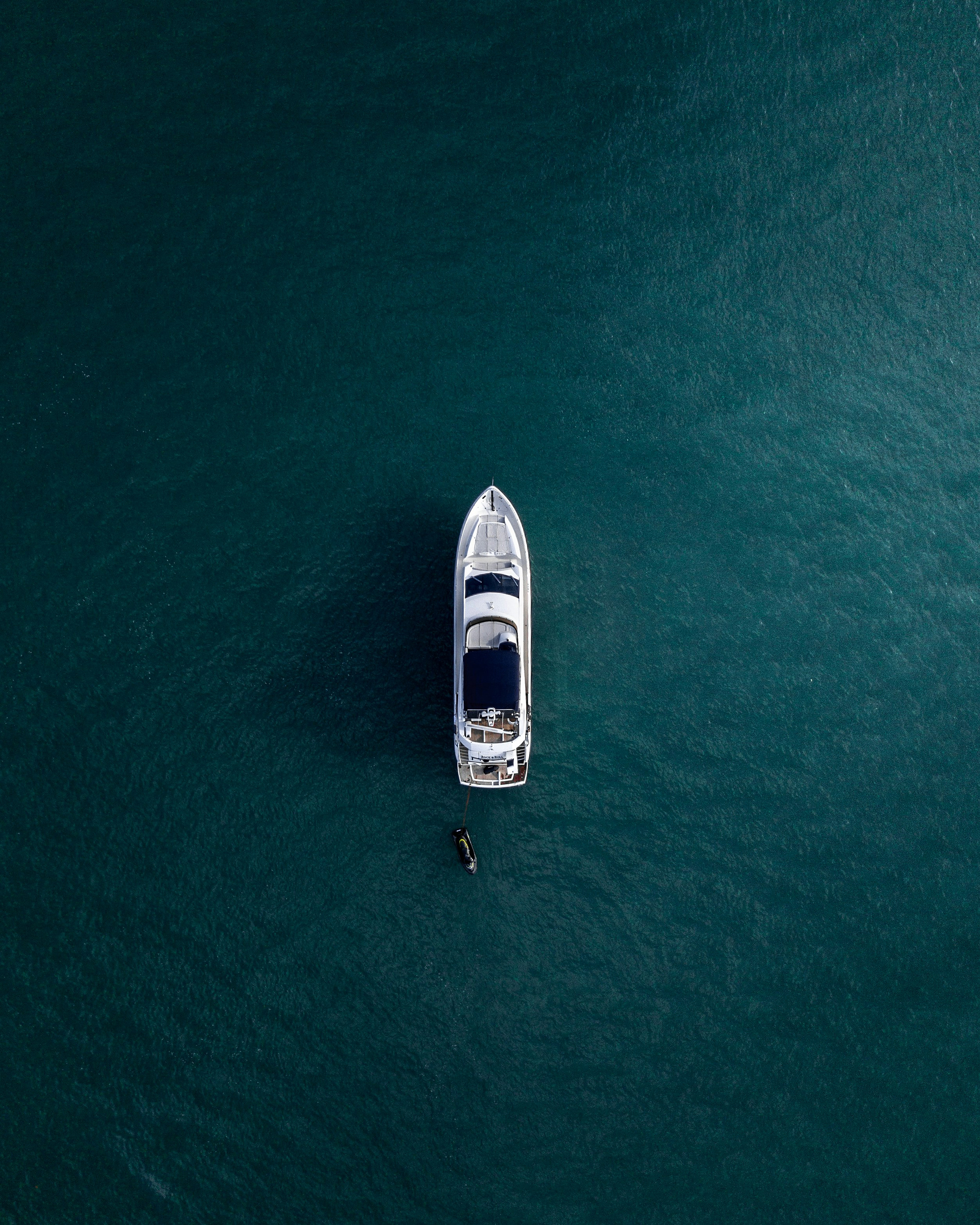 Satocan: The Salmar: Luxury yachts on blue waters. An exclusive aerial view.