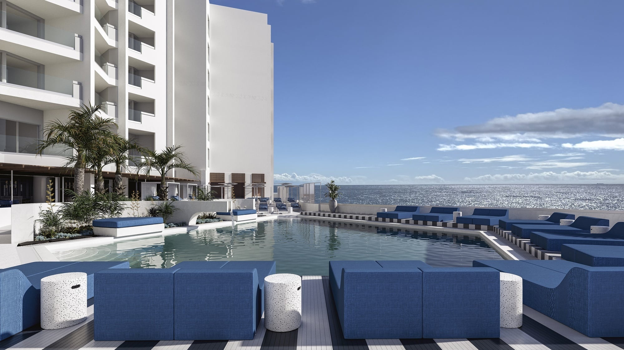 Relax in Satocan: The Salmar's warm wooden sauna with ambient lighting.