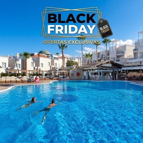 Black Friday hotel deals with exclusive offers Aparthotel Los Olivos Beach Resort. Enjoy a luxury pool resort vacation.