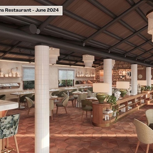 una imagen del restaurante san roque gardens en junio de 2024