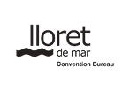 Logo: Lloret de Mar Convention Bureau, con símbolo de mar. Roger De Flor By Seleqtta
