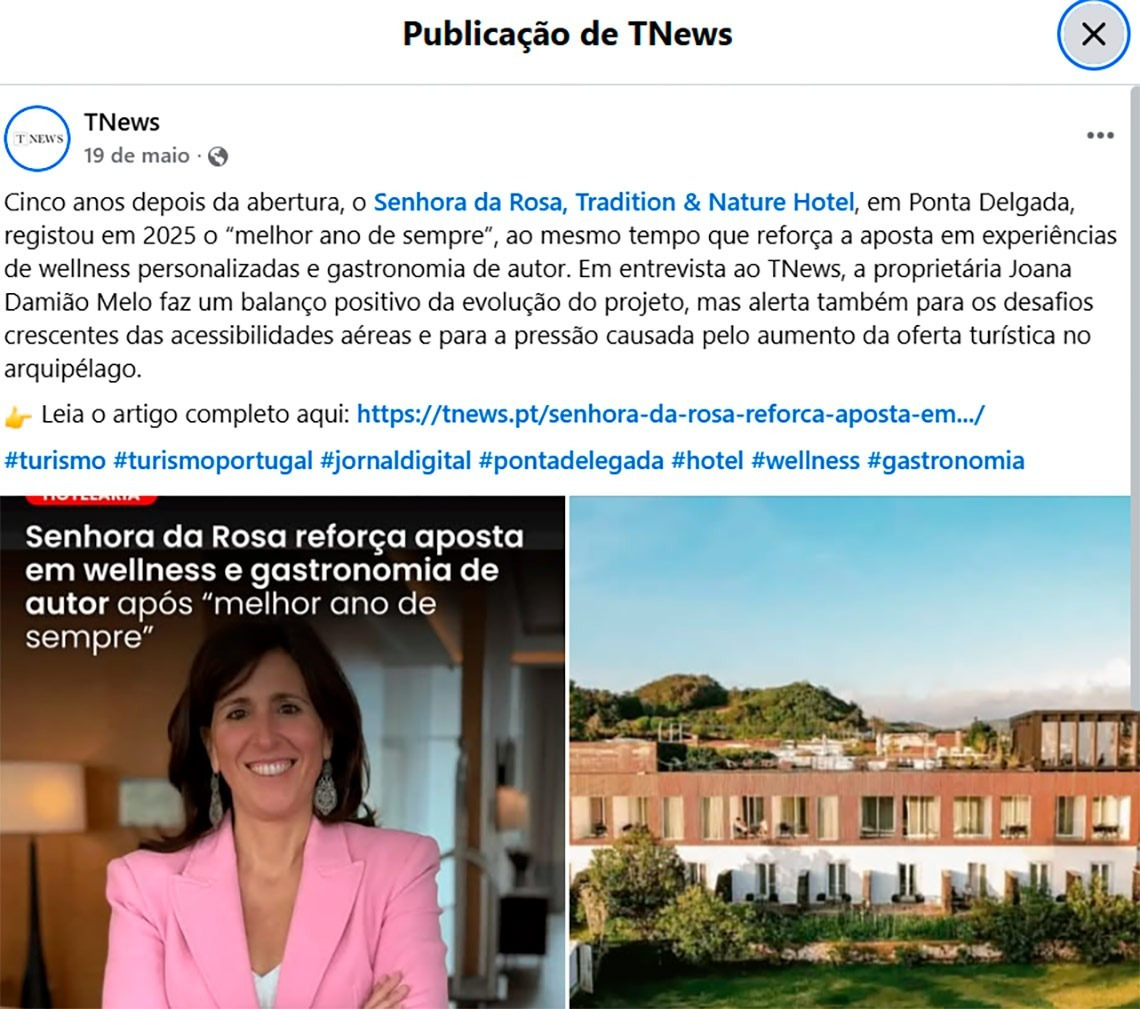 Senhora da Rosa: Senhora da Rosa, gastronomia e wellness em Ponta Delgada.