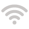 a pixel art icon of a wifi signal on a black background .