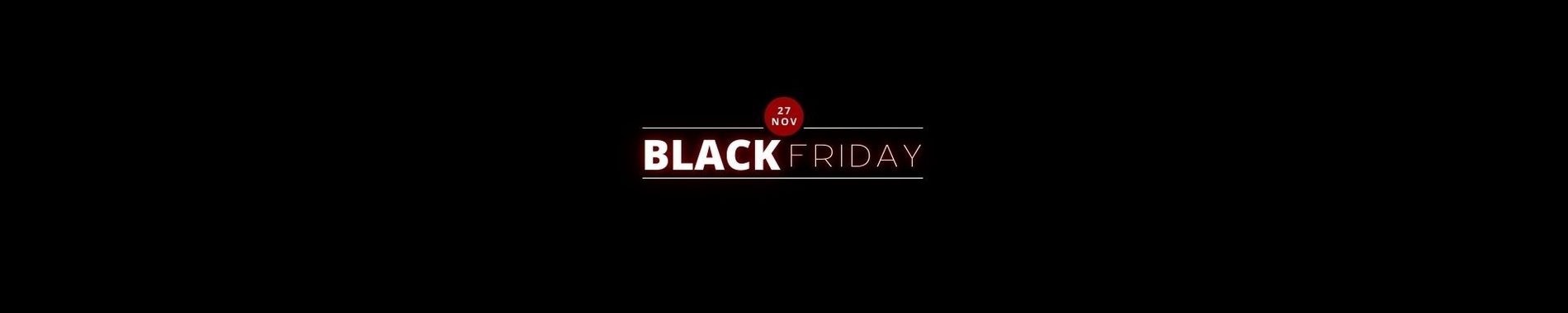un logo per il black friday del 29 novembre