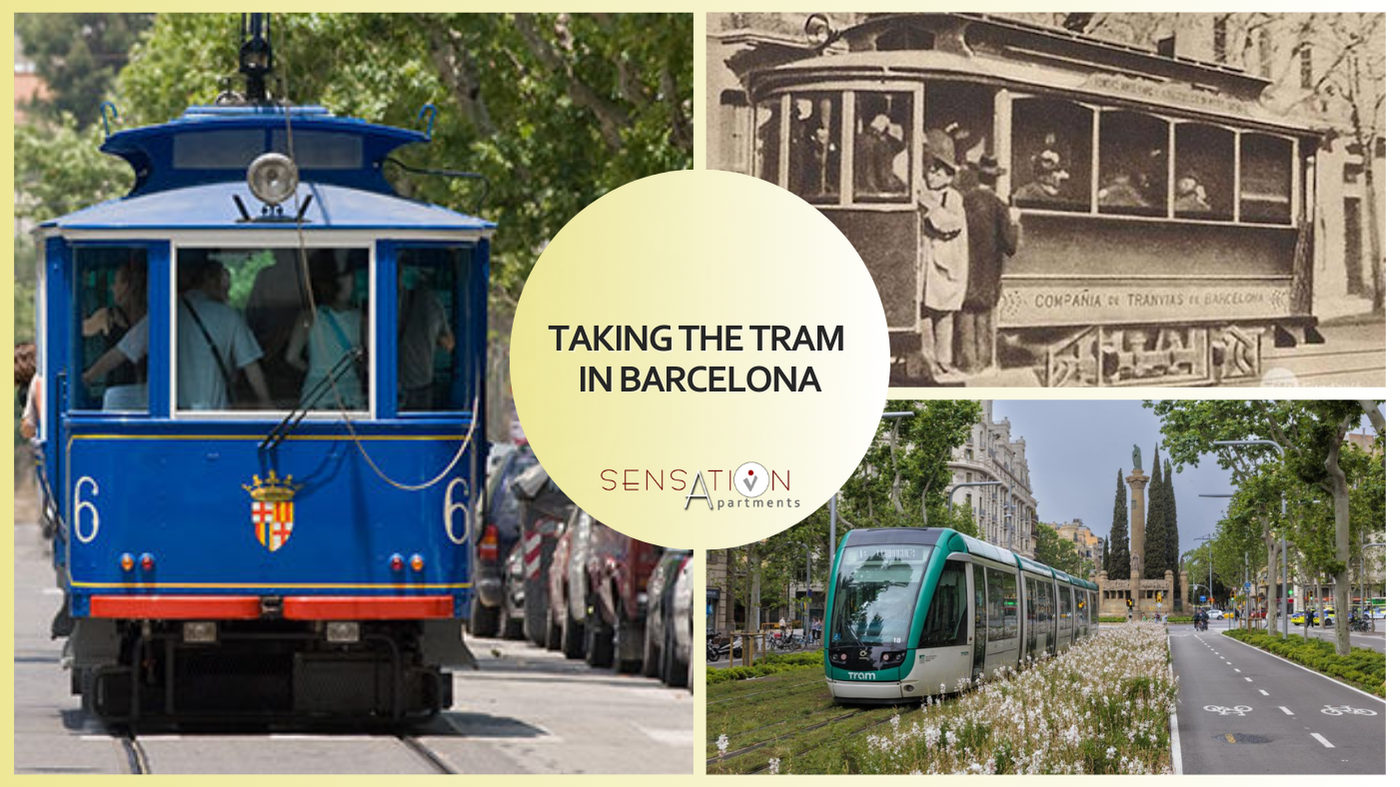Tomar el tranvía en Barcelona