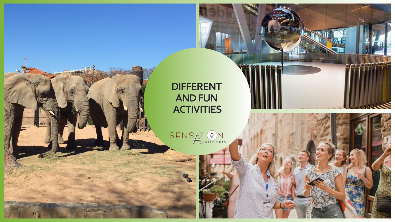 Des expériences différentes pour tous les goûts