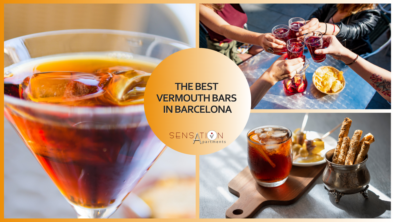 Vermut y tapas en Barcelona: descubre los mejores bares. ¡Visita nuestros Sensation: Corporativa!