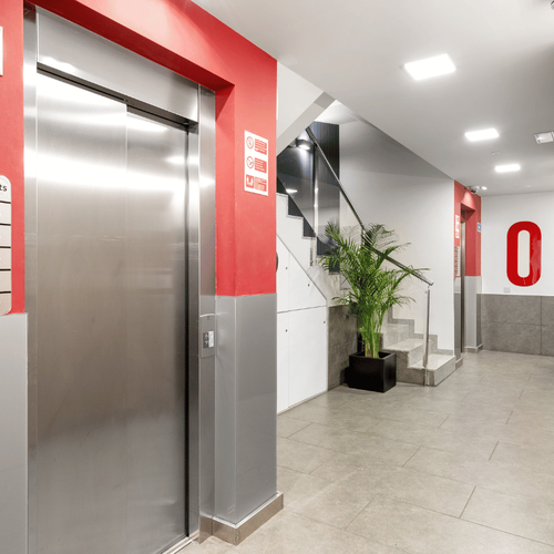 Elevator area - Reception
