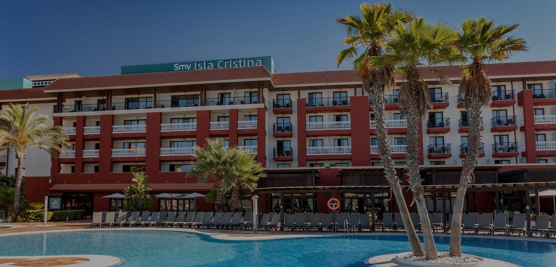 un grupo de personas está nadando en una playa tropical