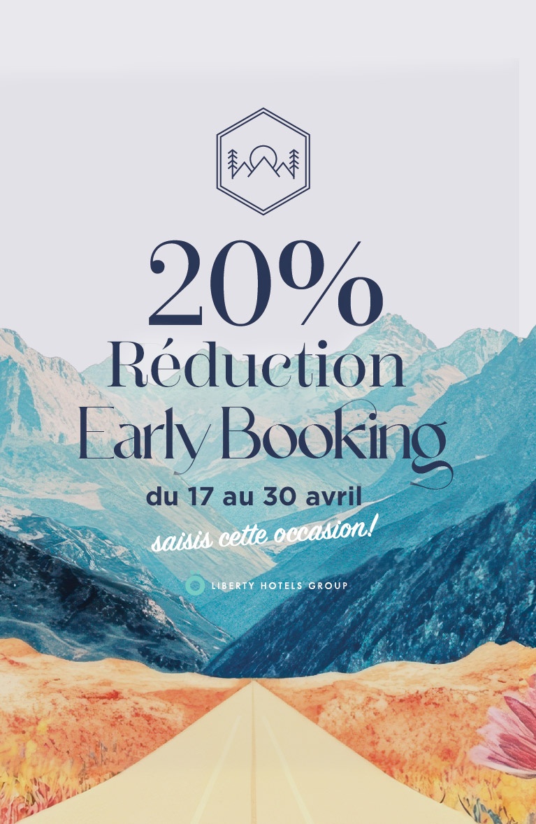 Oferta hotelera Liberty Hotels Group: 20% descuento Early Booking (17-30 abril).