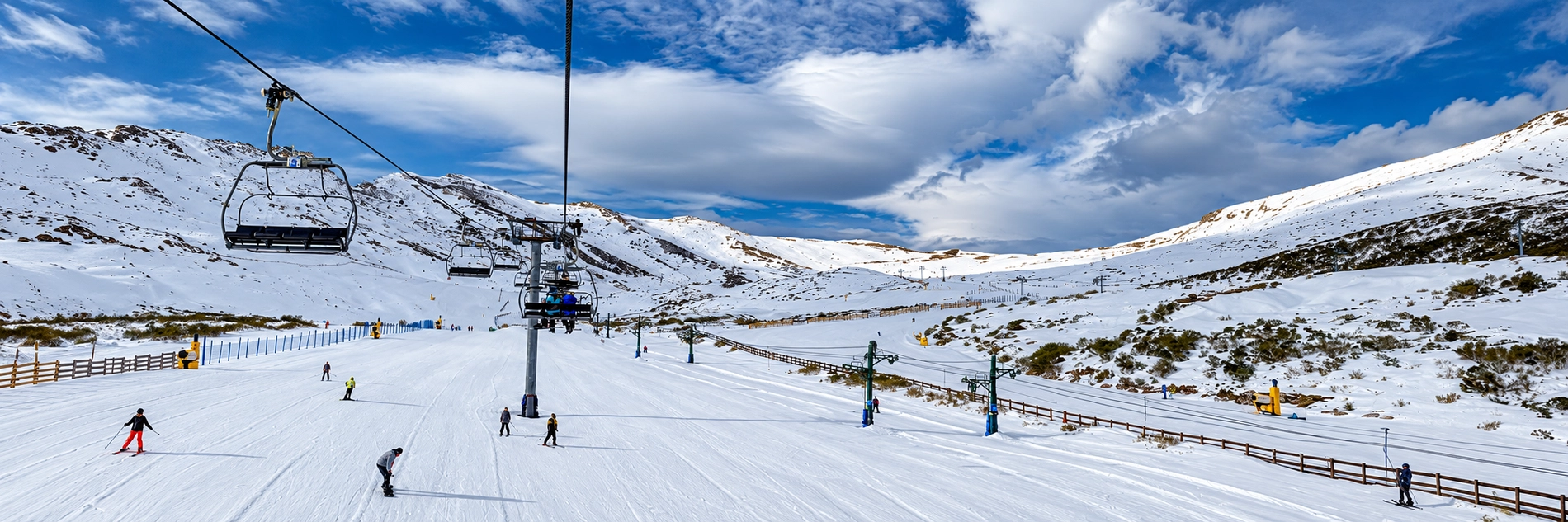 Pista de esquí y paisajes nevados en Alto Campoo | SNÖ La Corza Blanca Hotel | Cantabria.